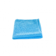 406-118 Салфетка микрофибра - 30 х 30 см, голубая, без упаковки