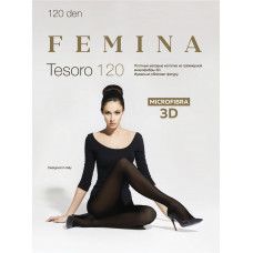 Колготки FEMINA TESORO 120 den 3D 3-M NERO