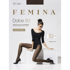 Колготки FEMINA DOLCE 80 den 5-XL TIERRA