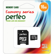 Карта памяти Perfeo microSD 16GB High-Capacity