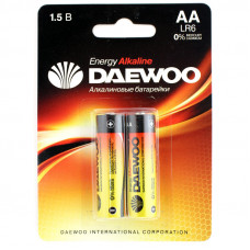 Батарейка щелочная DAEWOO LR6 (AA) 