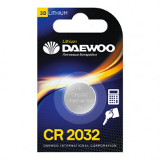 Элемент питания Daewoo CR2032 BL-1