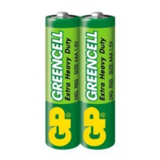 Батарейка GP Greencell 24G R03, 2 шт./ 40 шт.