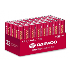 Щелочная батарейка LR03  DAEWOO ENERGY Alkaline Pack - 32 