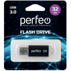 Perfeo USB 3.0 32GB C14 Black metal series