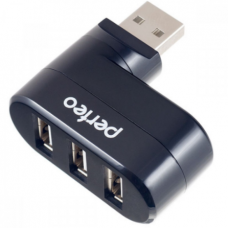 Perfeo USB-HUB 3 Port PF-VI-H024 чёрный