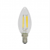 Лампа светодиодная СТАРТ LED F-Candle E14 9W 40 прозрачная филаментная