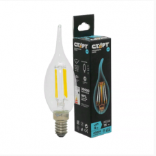 Лампа светодиодная СТАРТ LED F-Flame E27 9W40 Свеча на ветру 