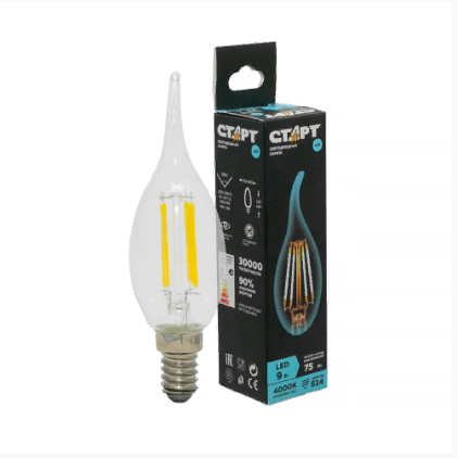 led-f-flame-e27-9w40
